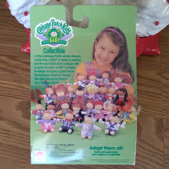 Vtg Rare FEB 30 Mattel Cabbage Patch Kids Baby Doll - 1995 Rachelle Erica - Picture 8 of 14